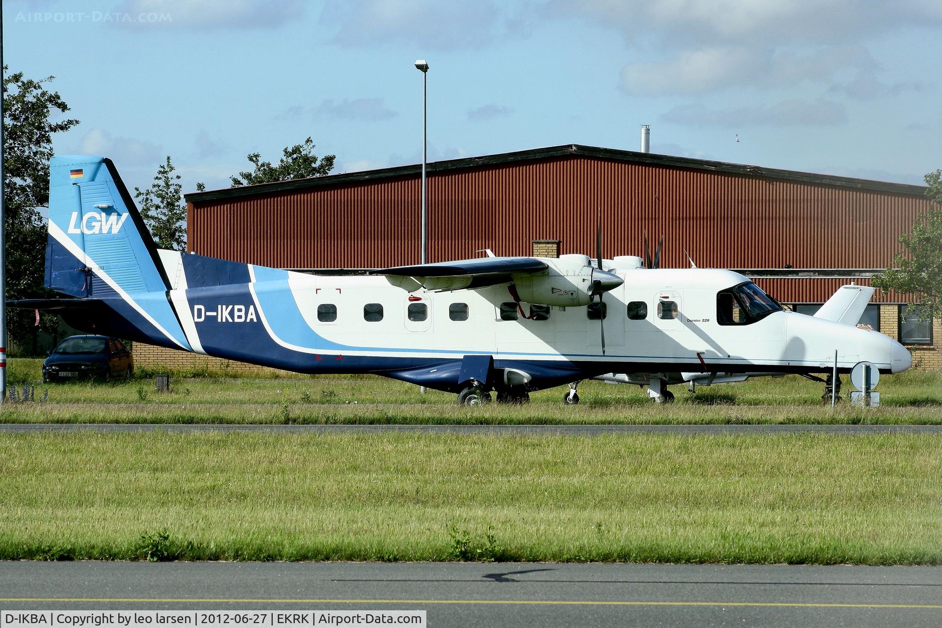 D-IKBA, 1985 Dornier 228-201 C/N 8066, Roskilde 27.6.2012