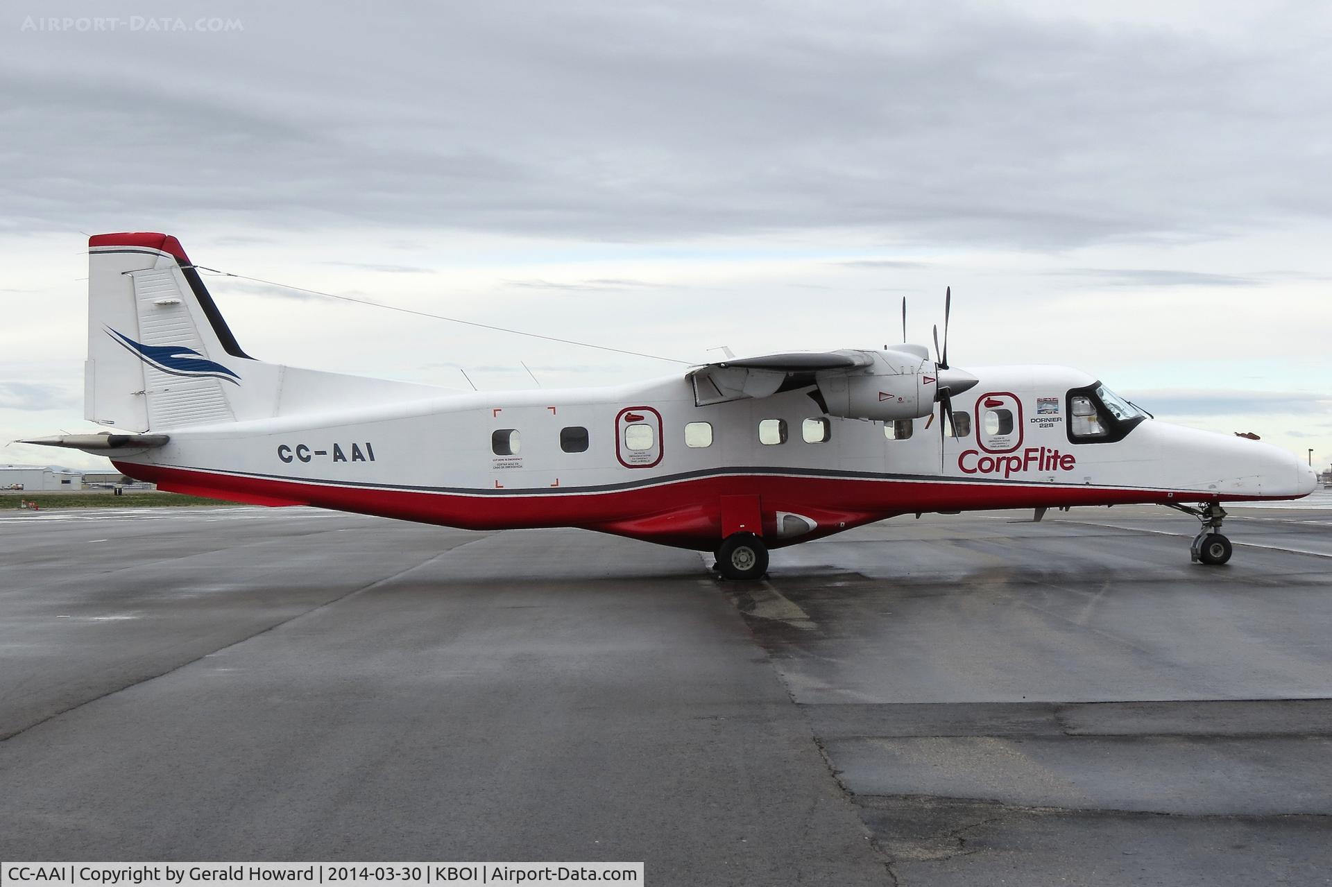 CC-AAI, 1988 Dornier 228-202K C/N 8156, Parked on north  GA ramp.