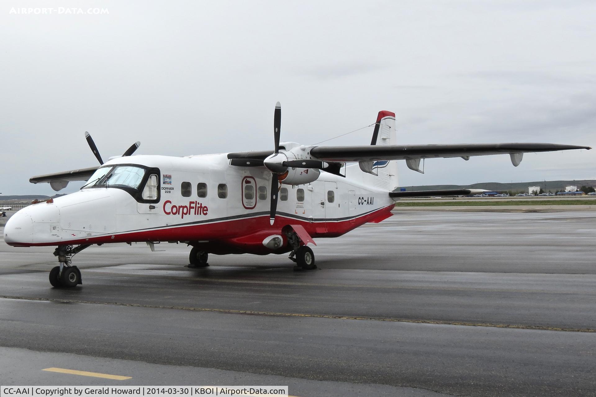 CC-AAI, 1988 Dornier 228-202K C/N 8156, A long way from home.