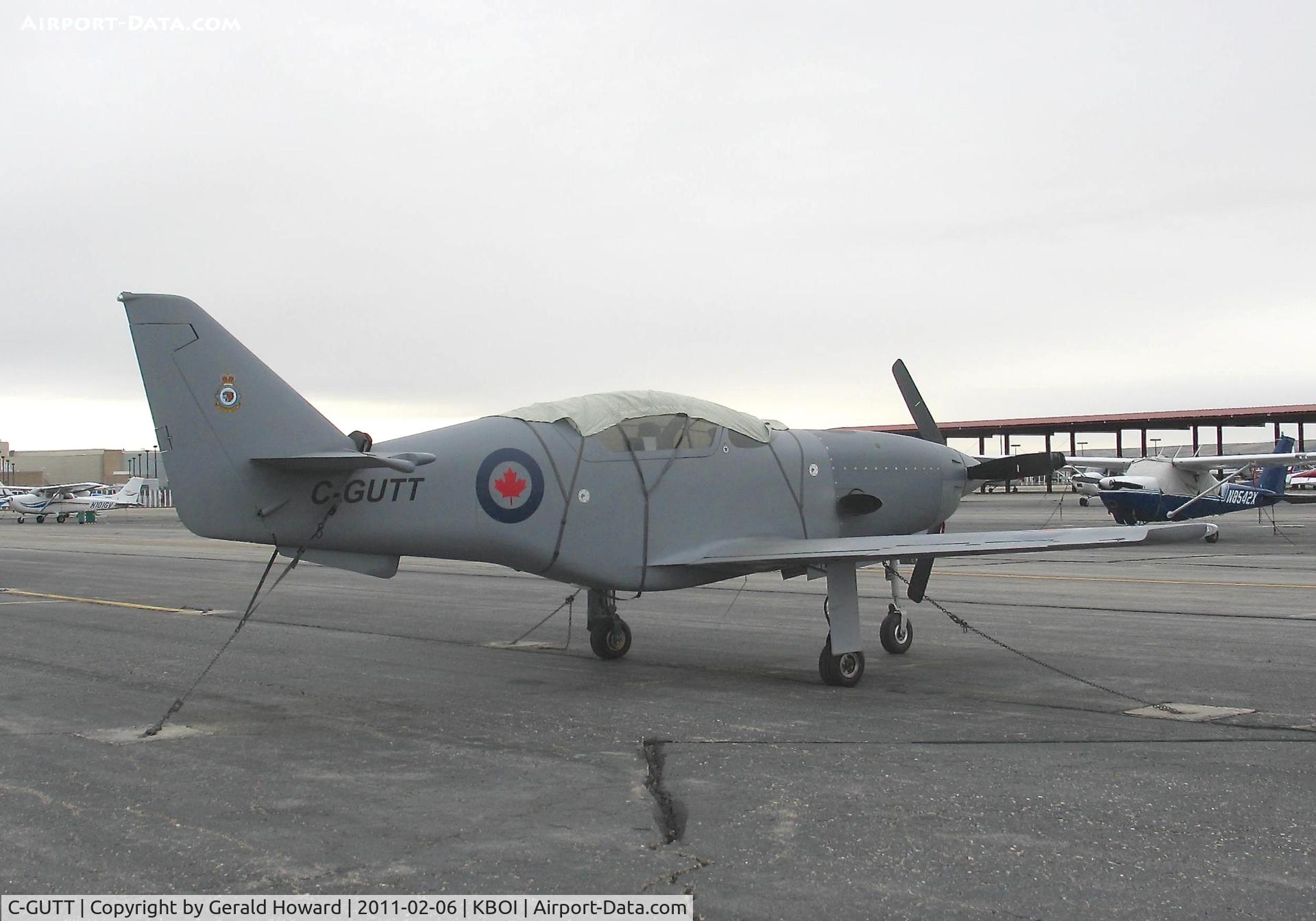 C-GUTT, 2002 Legend Aircraft Legend C/N 32, In for maintenance for chip in prop.