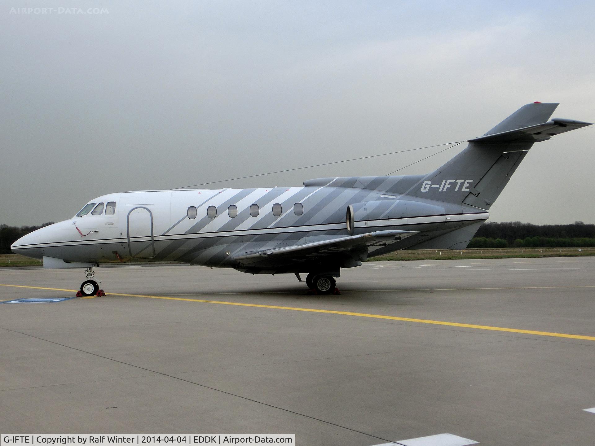G-IFTE, 1978 British Aerospace HS.125 Series 700B C/N 257037, British Aerospace HS-125-700B - Albion Aviation Management Ltd - G-IFTE - 04.04.2014 - CGN