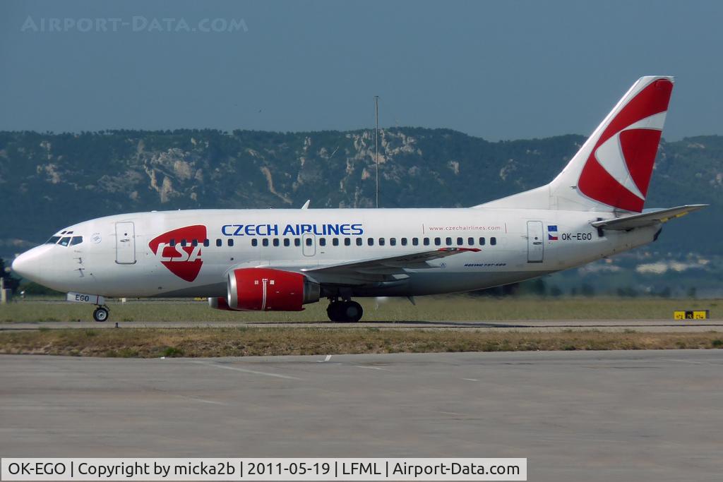 OK-EGO, 1999 Boeing 737-55S C/N 28475/3096, Taxiing
