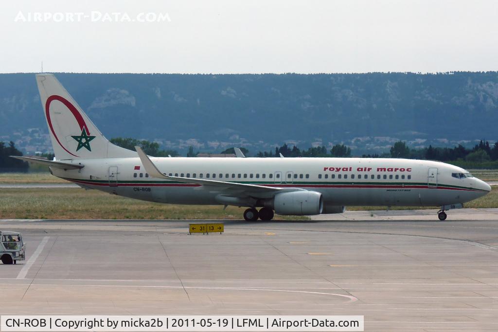 CN-ROB, 2005 Boeing 737-8B6 C/N 33060, Taxiing