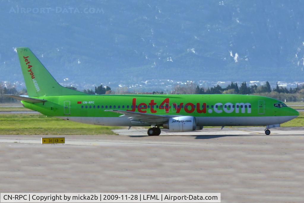 CN-RPC, 1989 Boeing 737-4K5 C/N 24125, Taxiing