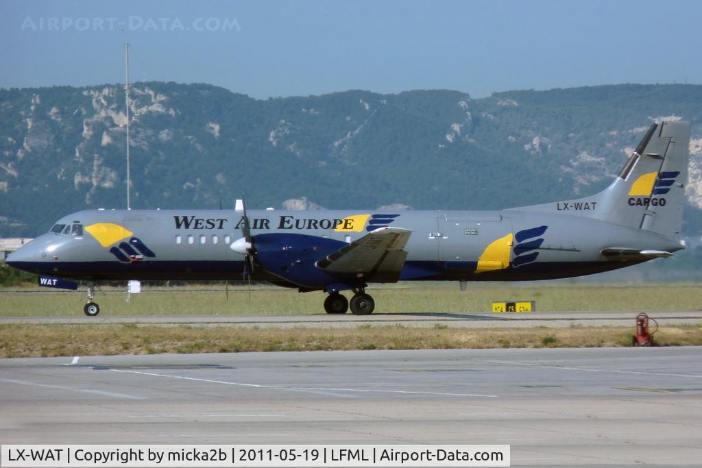 LX-WAT, 1989 British Aerospace ATP(F) C/N 2011, Taxiing