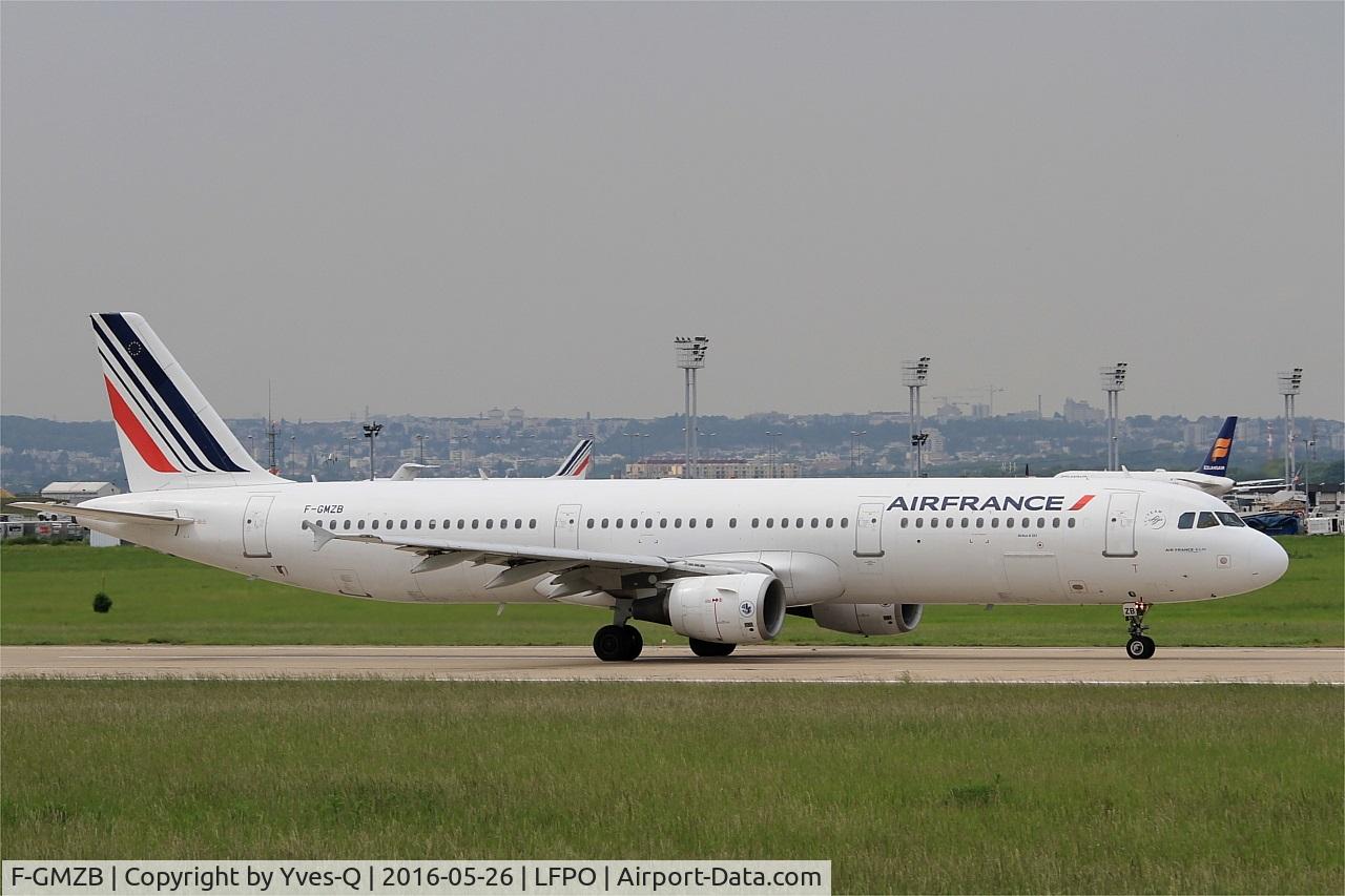 F-GMZB, 1994 Airbus A321-111 C/N 509, Airbus A321-111, take off run rwy 08, Paris-Orly airport (LFPO-ORY)