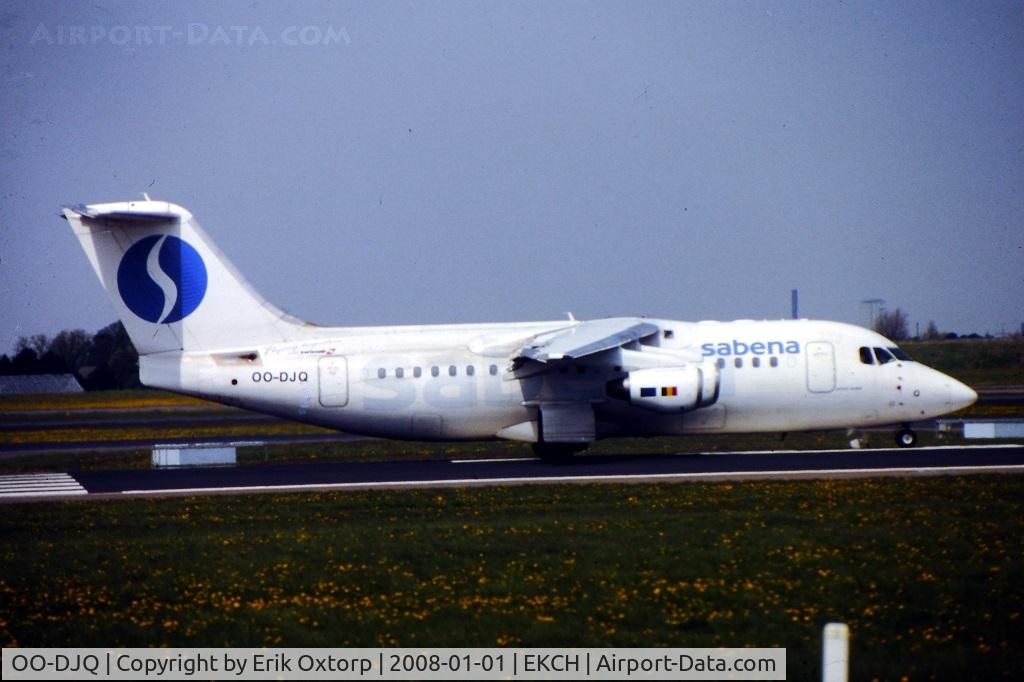 OO-DJQ, 1996 British Aerospace Avro 146-RJ85 C/N E.2289, OO-DJQ in CPH MAY99