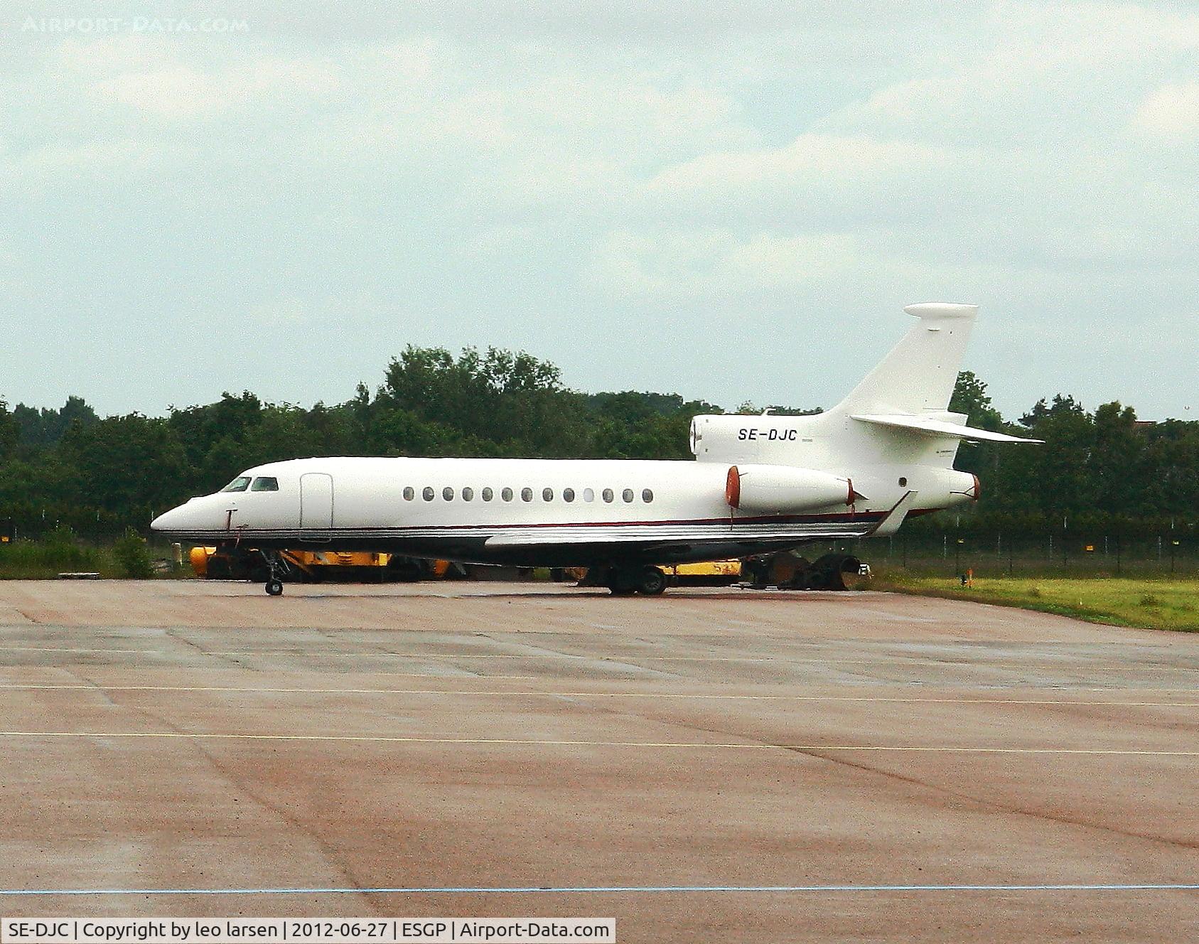 SE-DJC, 2009 Dassault Falcon 7X C/N 078, Göteborg Sâve 27.6.12