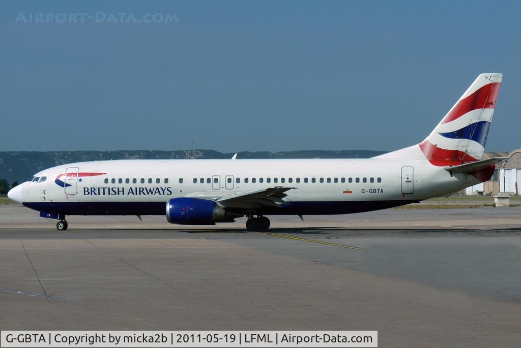 G-GBTA, 1993 Boeing 737-436 C/N 25859, Taxiing