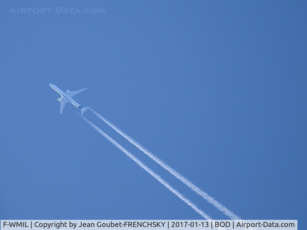 F-WMIL, 2016 Airbus A350-1041 C/N 059, AIB21IL test flight level 390