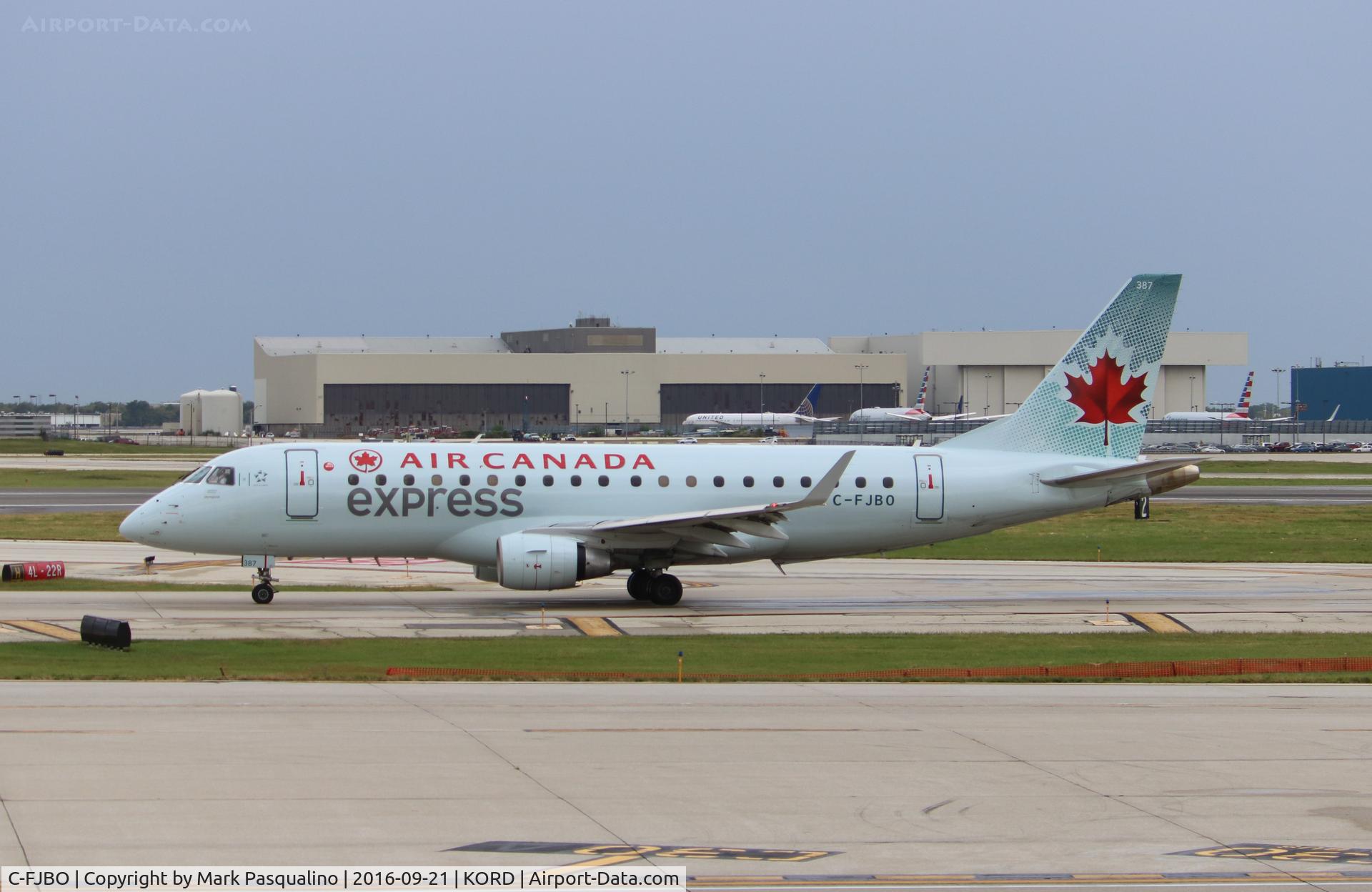 C-FJBO, 2009 Embraer 175SU (ERJ-170-200SU) C/N 17000277, ERJ 170-200 SU