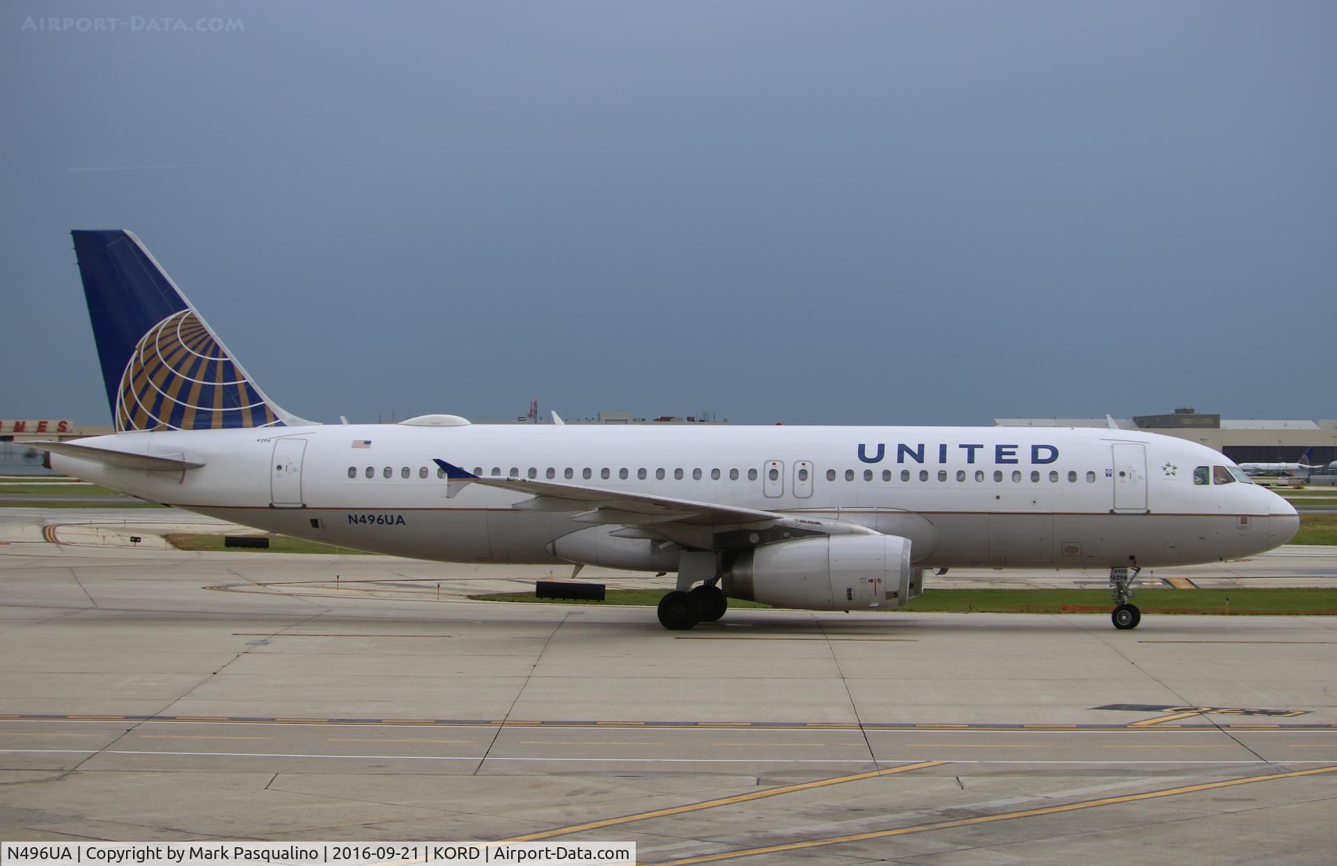 N496UA, 2002 Airbus A320-232 C/N 1845, Airbus A320