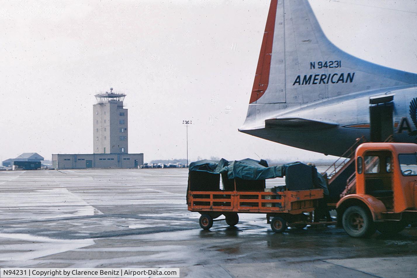N94231, 1948 Convair 600-240D C/N 57, September 1958, Lambert Field, St. Louis, MO