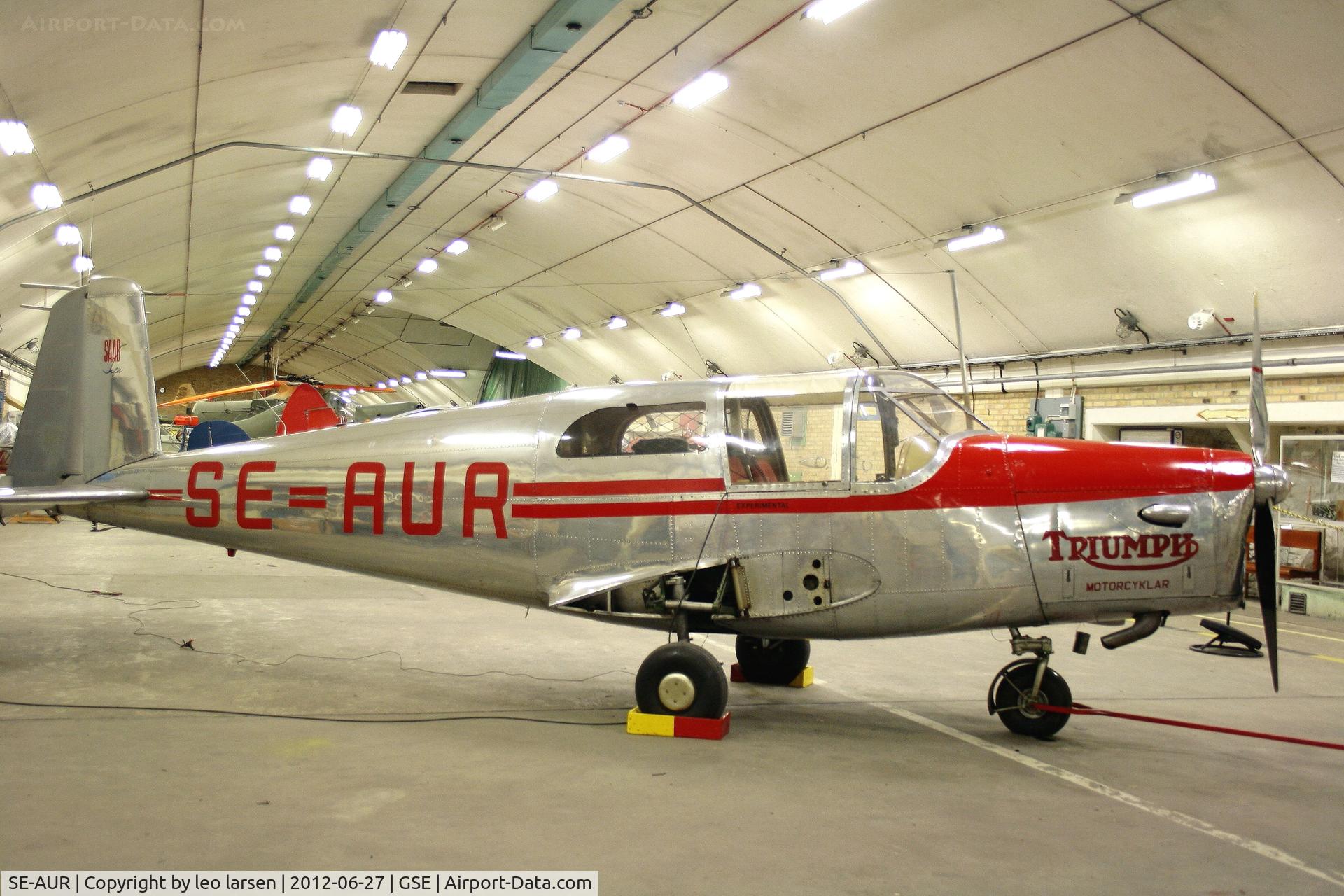 SE-AUR, 1946 Saab 91A Safir C/N 91-103, Gôteborg Sâve Aeroserum 27.6.2012