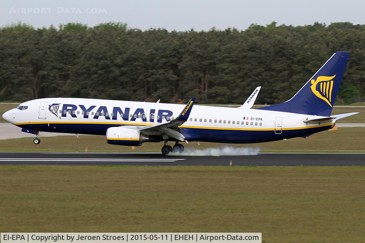 EI-EPA, 2011 Boeing 737-8AS C/N 34987, eindhoven