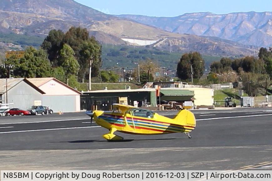N85BM, 1993 Christen Eagle II C/N RM-1, 1993 McCrorie Christen Eagle II, Lycoming IO-360, Experimental class biplane, taxi to Fuel Dock