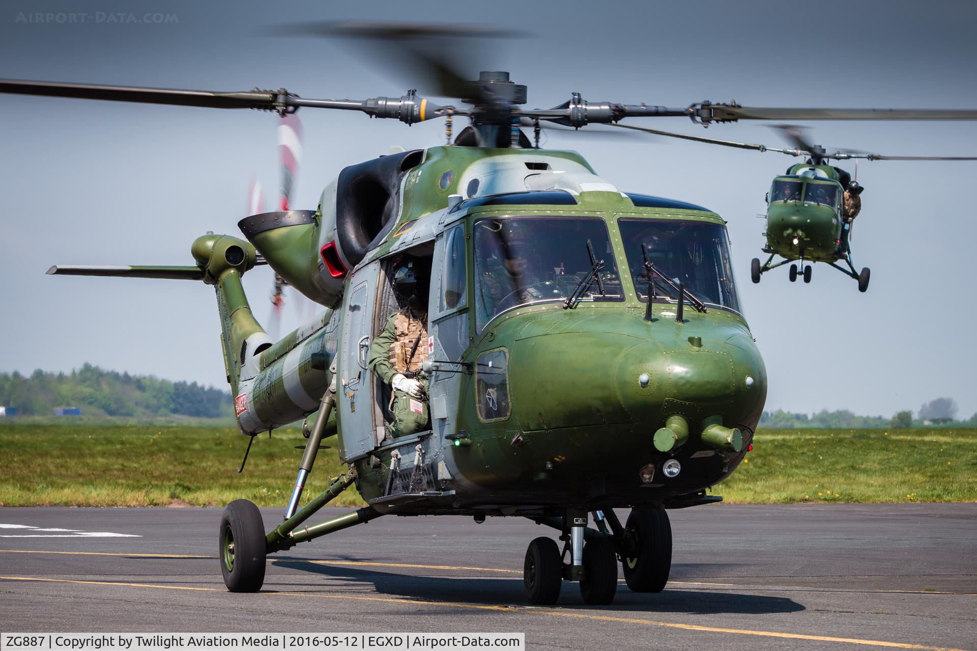 ZG887, 1991 Westland Lynx AH.9A C/N 349, Taken at AAC Dishforth on the Final day of flying