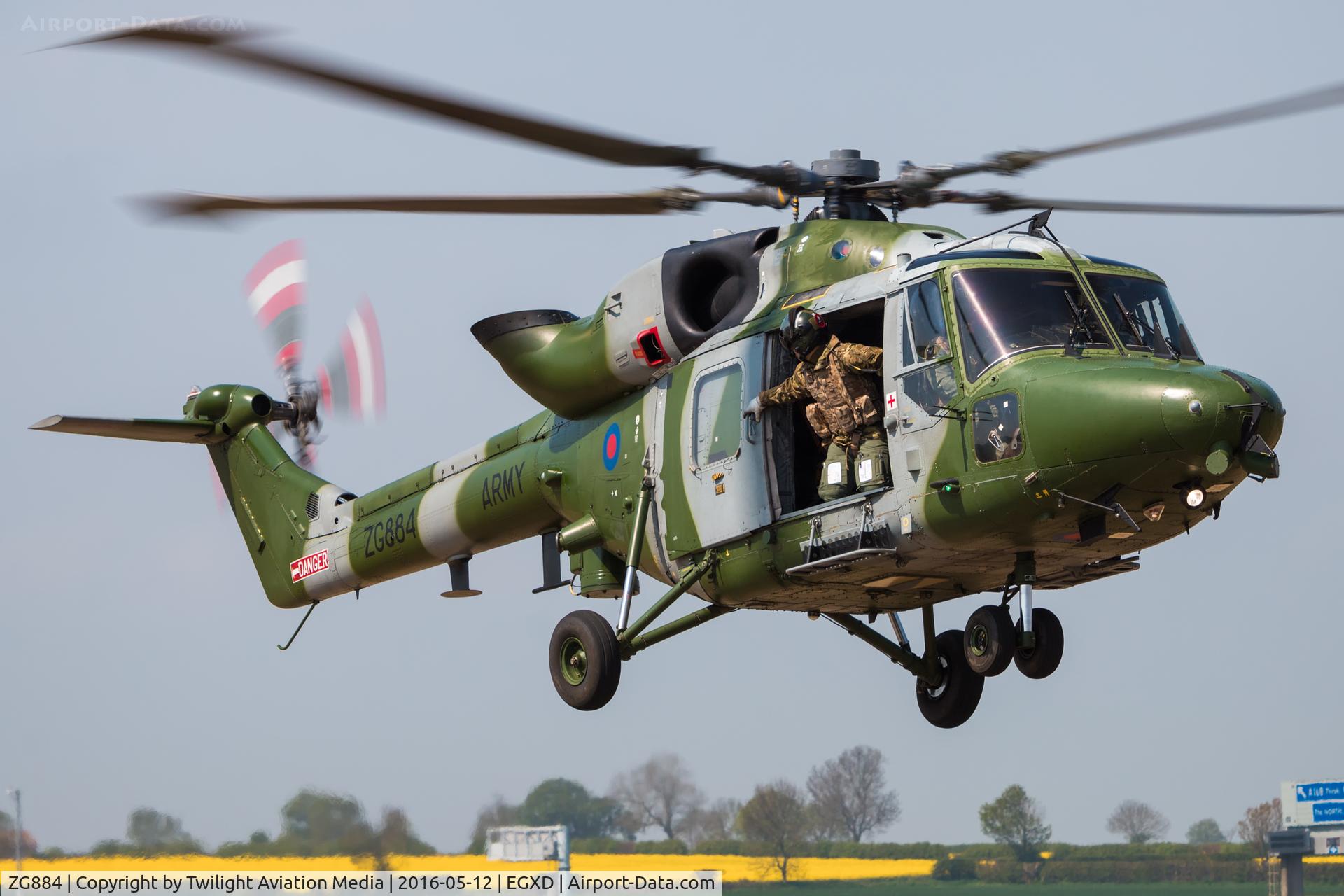 ZG884, Westland Lynx AH.9A C/N 346, Taken at AAC Dishforth on the Final day of flying