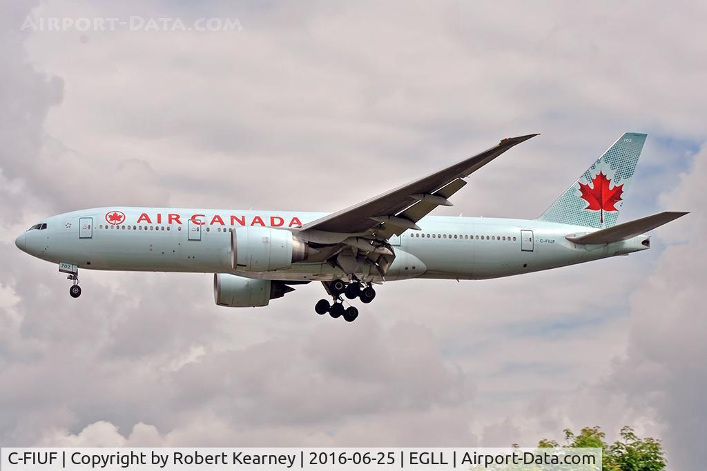 C-FIUF, 2007 Boeing 777-233/LR C/N 35243, Arriving 27L