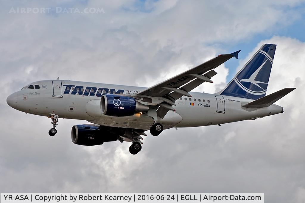 YR-ASA, 2006 Airbus A318-111 C/N 2931, Arriving 27L