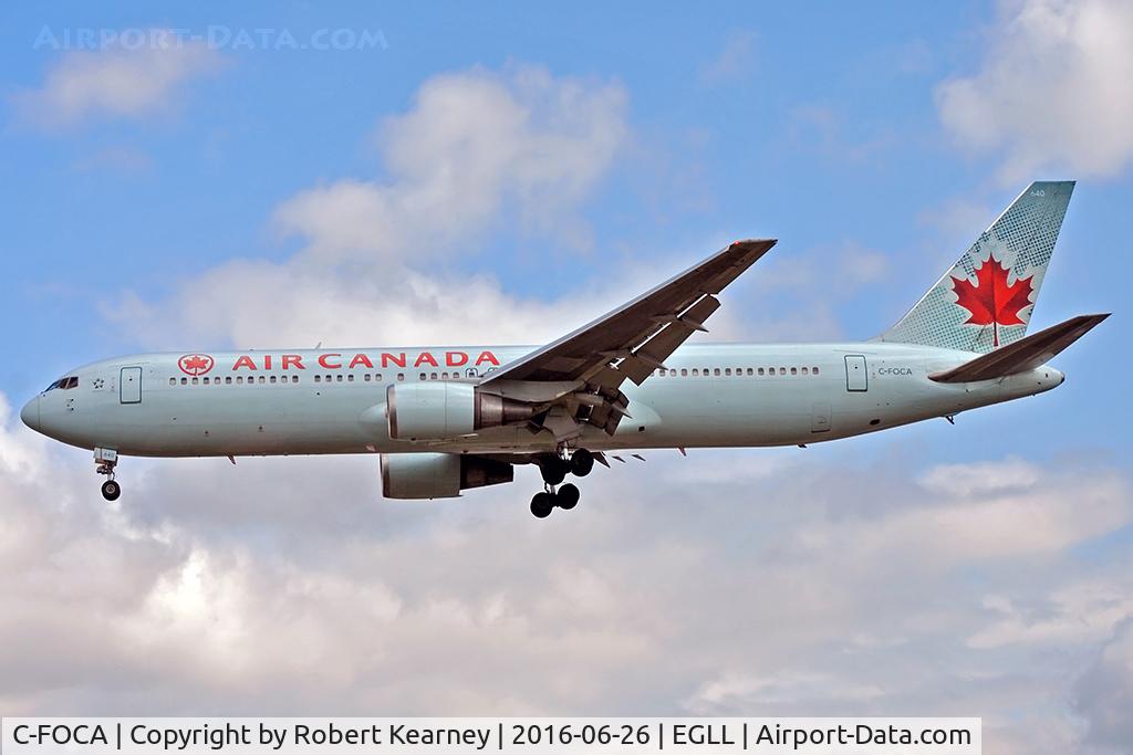 C-FOCA, 1990 Boeing 767-375/ER C/N 24575, Arriving 27L