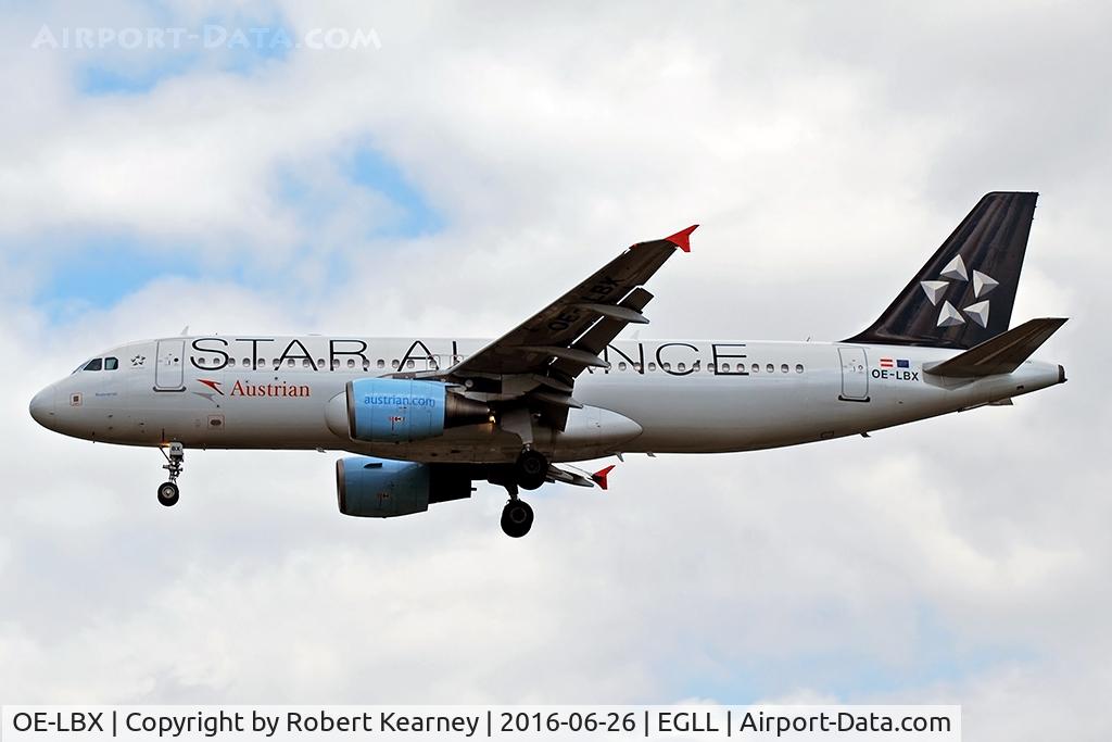 OE-LBX, 2002 Airbus A320-214 C/N 1735, Arriving 27L