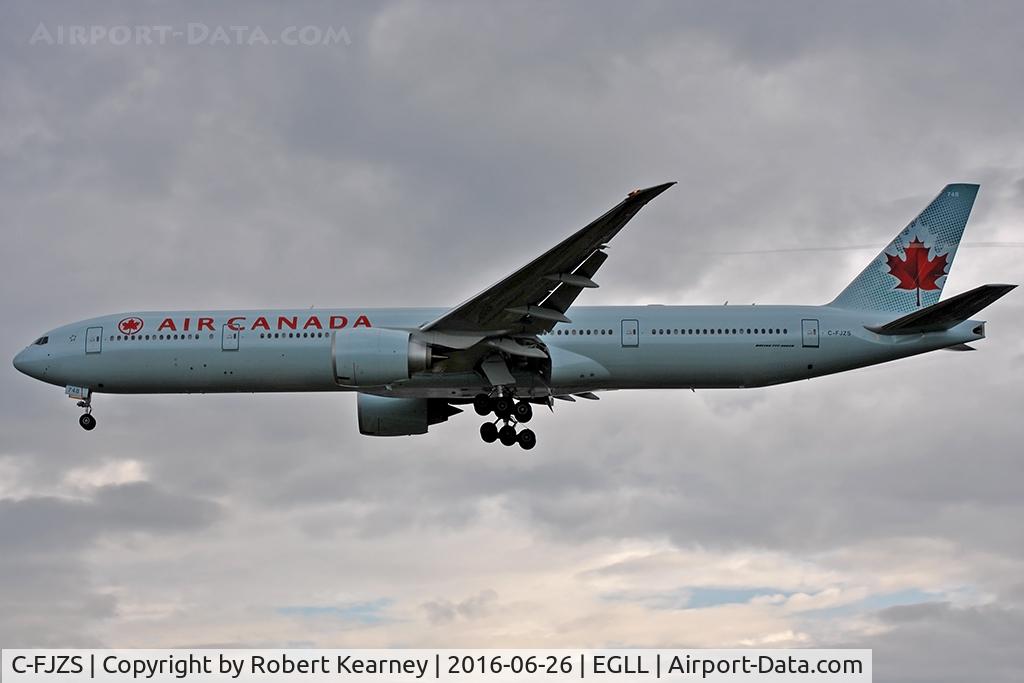 C-FJZS, 2016 Boeing 777-333/ER C/N 62400, Arriving 27L