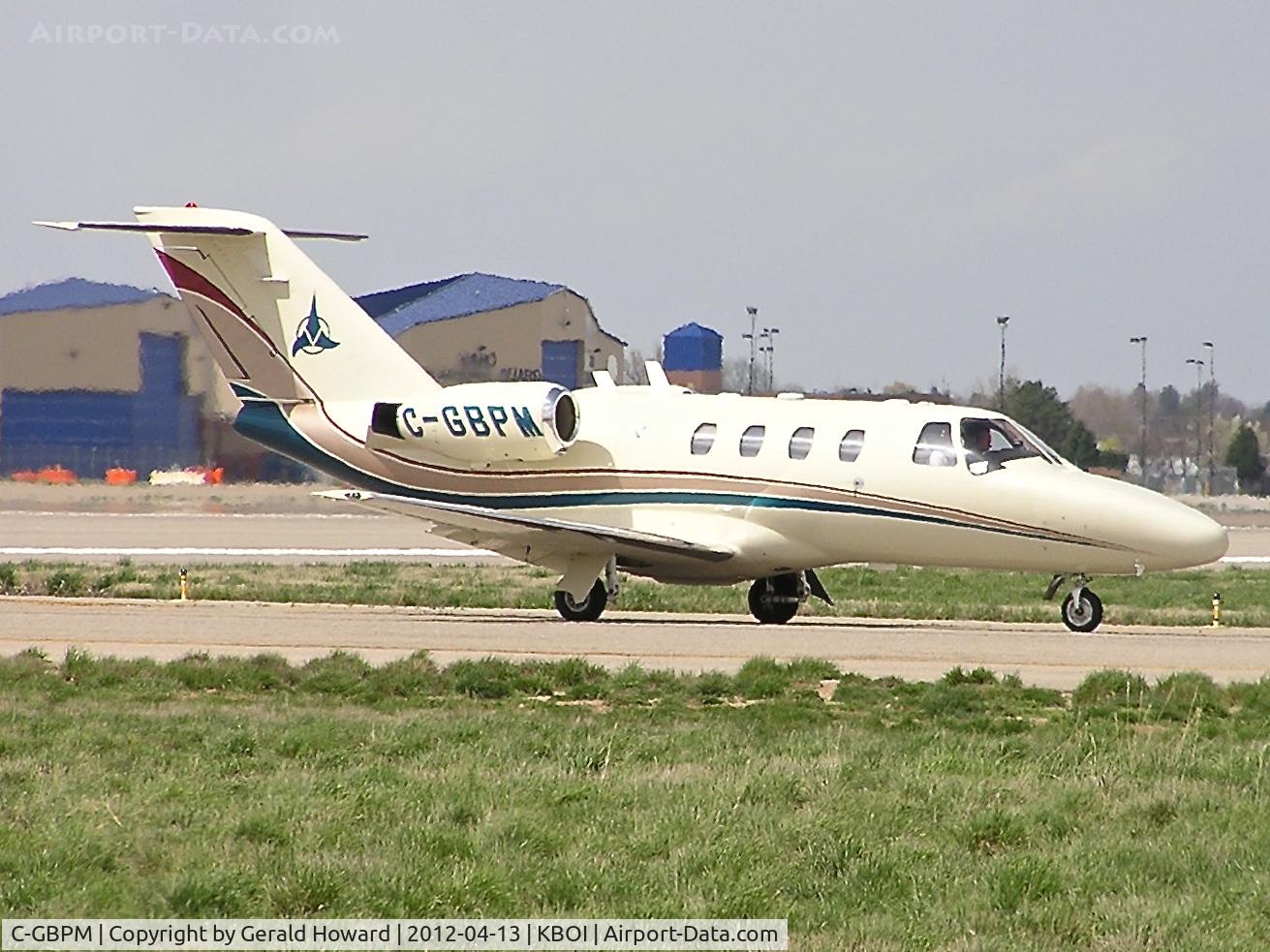 C-GBPM, 1998 Cessna 525 CitationJet C/N 525-0287, Taxi on Alpha.