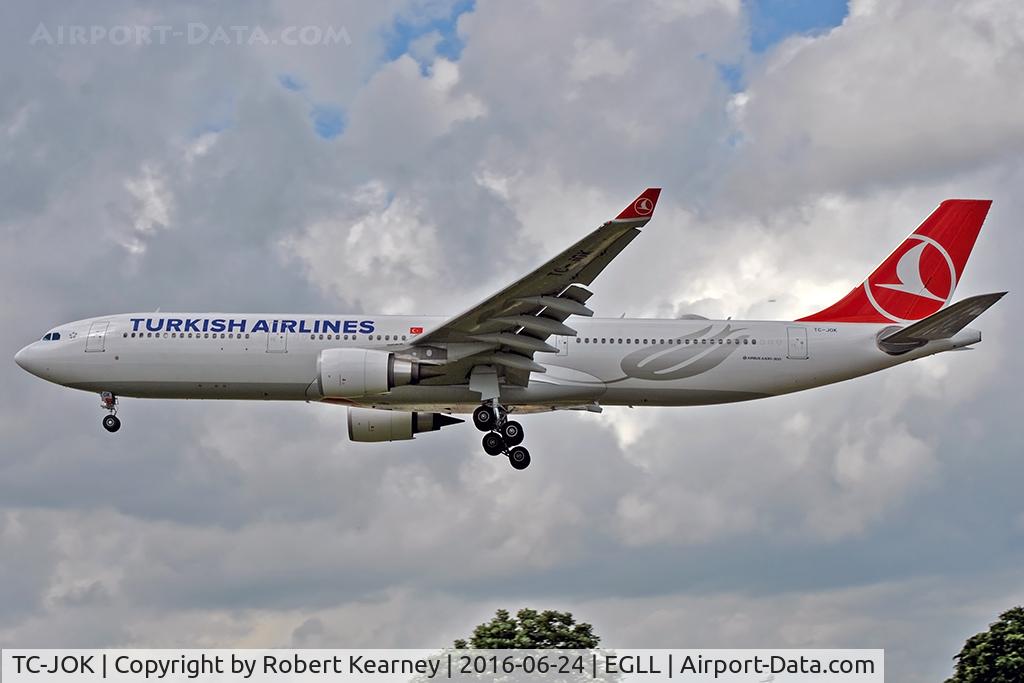 TC-JOK, 2015 Airbus A330-303 C/N 1642, Arriving 27L