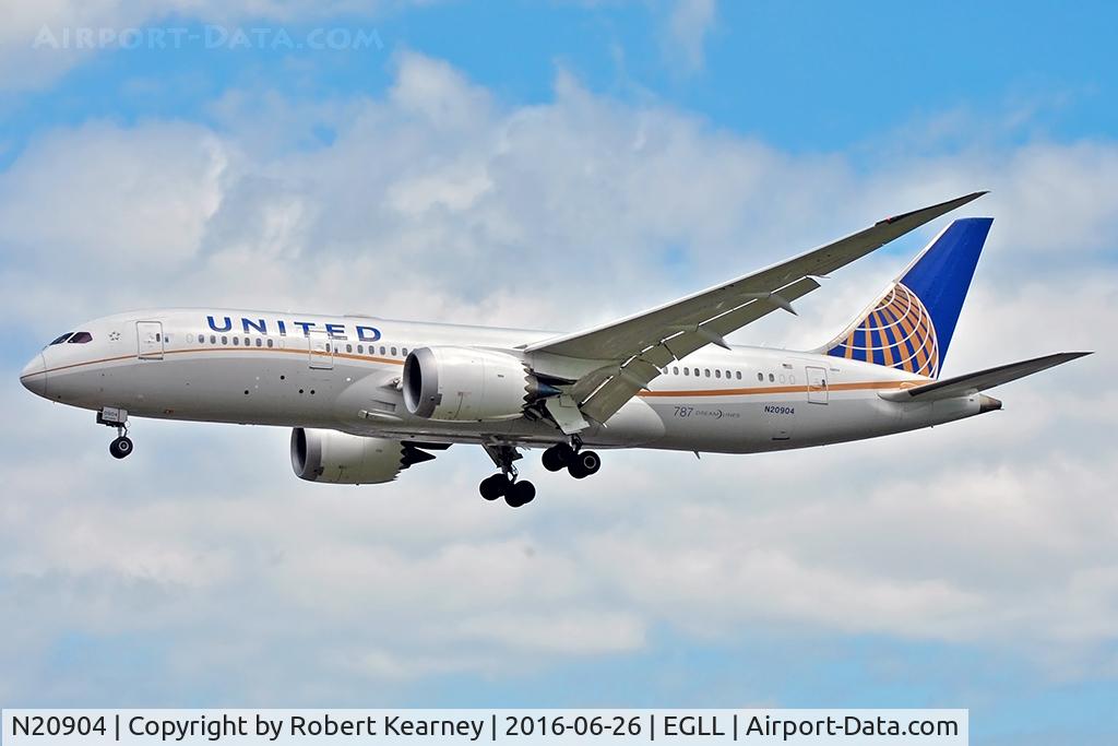 N20904, 2012 Boeing 787-8 Dreamliner C/N 34824, Arriving 27L
