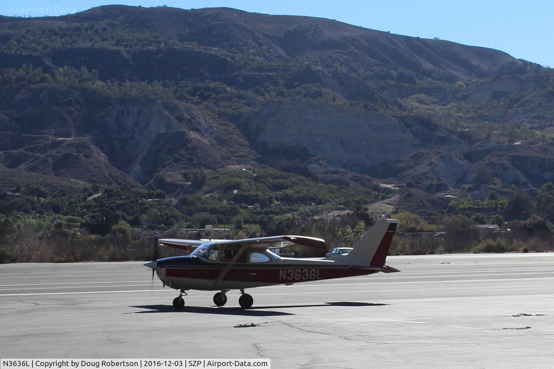 N3636L, 1965 Cessna 172G C/N 17253805, 1965 Cessna 172G SKYHAWK, Continental O-300 145 hp 6 cylinder, taxi to Rwy 22
