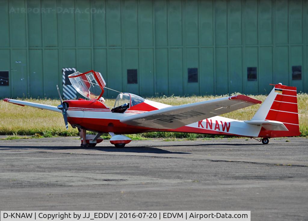 D-KNAW, Scheibe SF-25C Falke C/N Not found D-KNAW, Motorglider visit Hildesheim Airfield ( EDVM )