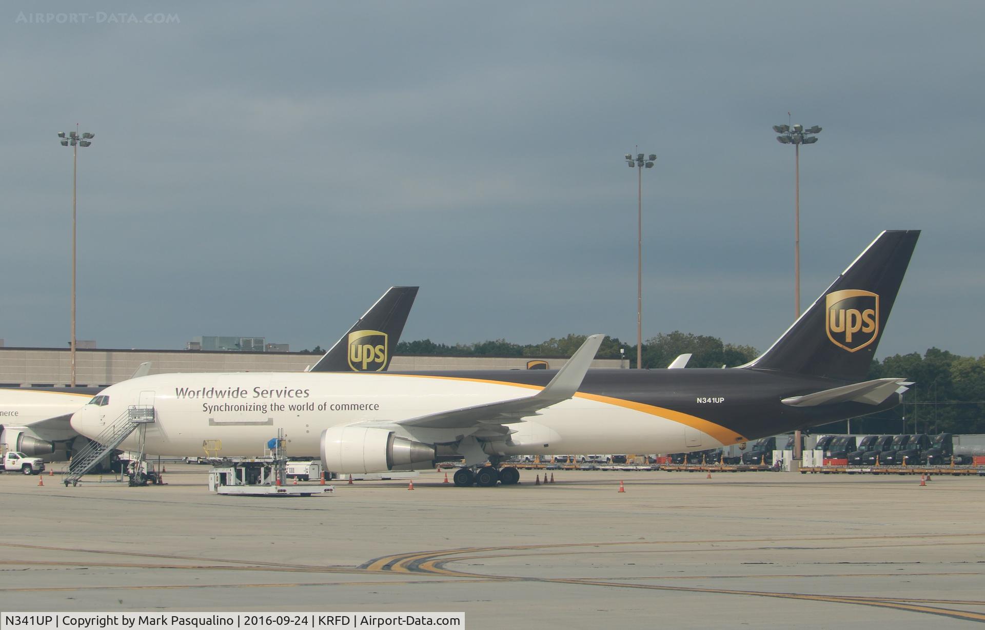 N341UP, 2010 Boeing 767-34AF C/N 37861, Boeing 767-300F