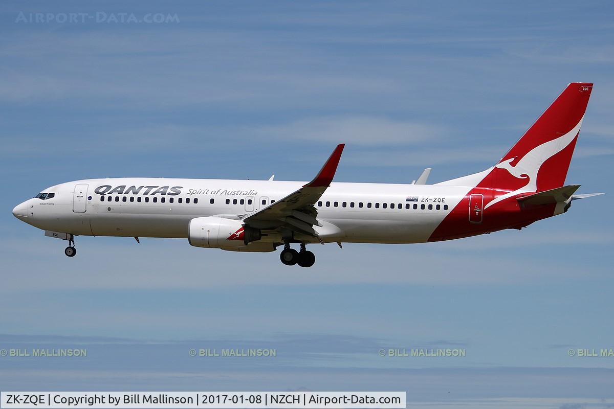 ZK-ZQE, 2011 Boeing 737-838 C/N 34185, QF135 from BNE
