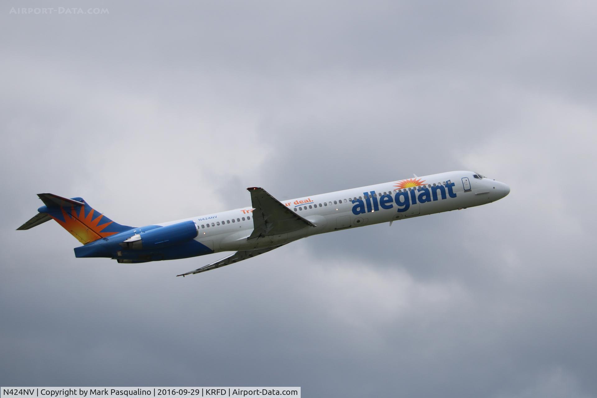 N424NV, 1986 McDonnell Douglas MD-83 (DC-9-83) C/N 49421, MD-82