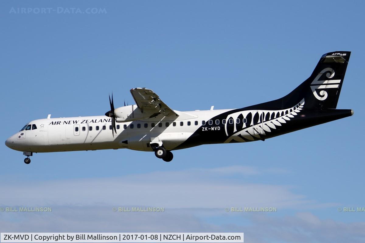 ZK-MVD, 2013 ATR 72-600 C/N 1117, NZ5303 from HLZ