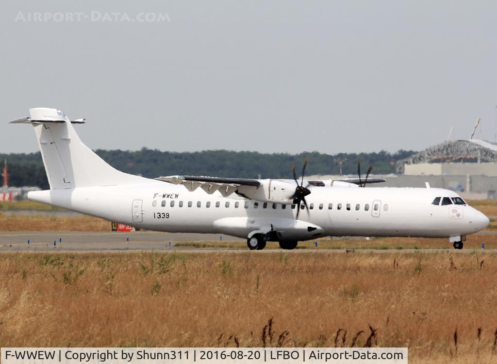 F-WWEW, 2016 ATR 72-212A C/N 1339, C/n 1339 - To be EI-FSL