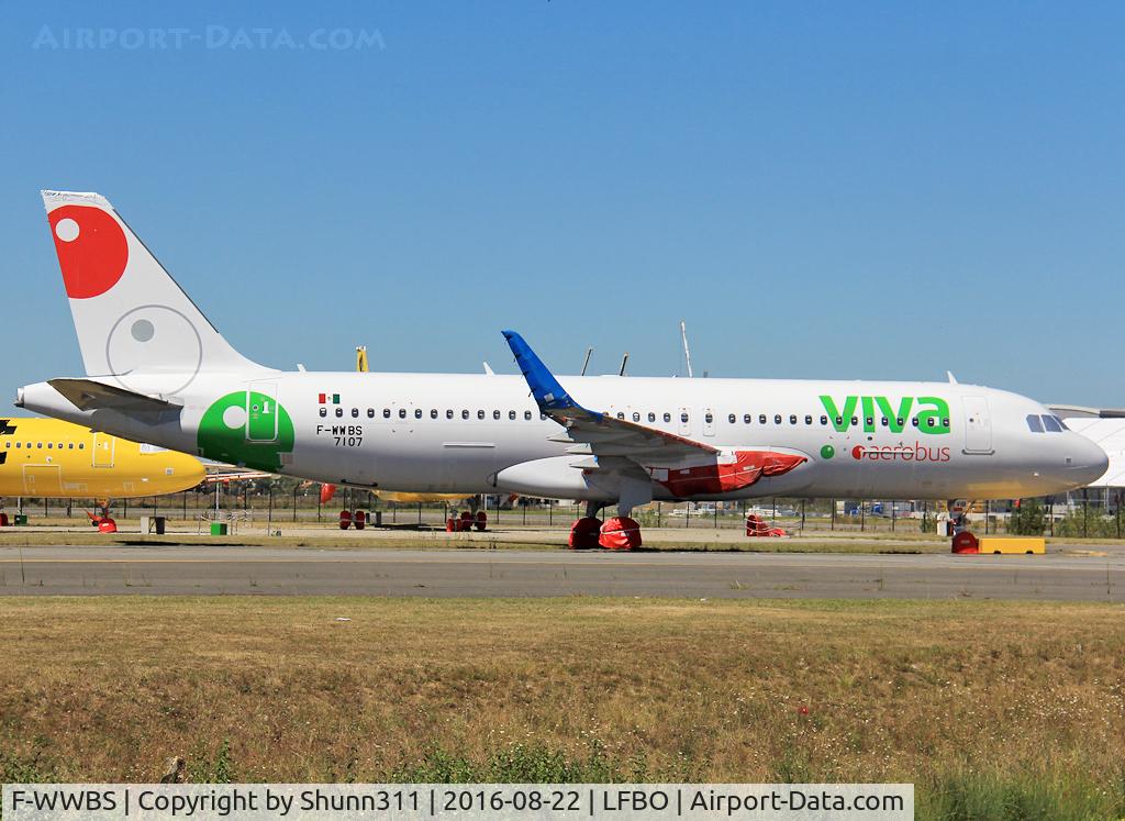 F-WWBS, 2016 Airbus A320-271N C/N 7107, C/n 7107 - To be XA-VIB