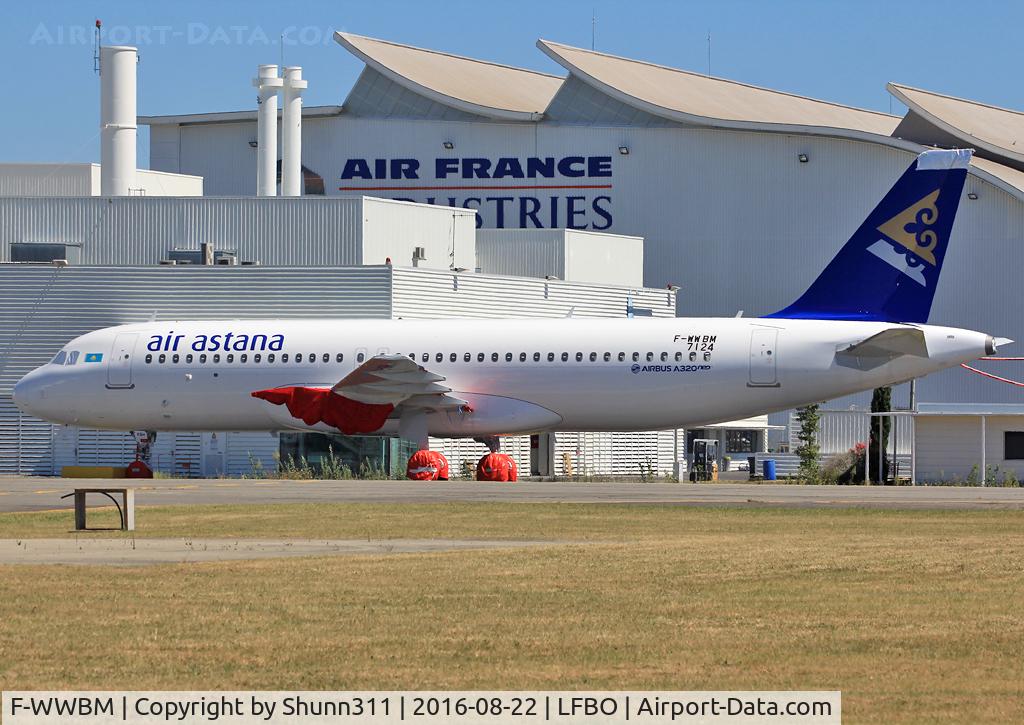 F-WWBM, 2016 Airbus A320-271N C/N 7124, C/n 7124 - To be P4-KBH