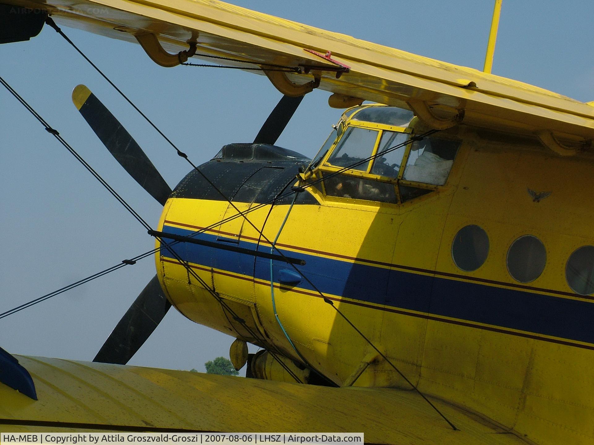 HA-MEB, 1979 PZL-Mielec AN-2R C/N 1G186-08, Szentes Airport, Hungary