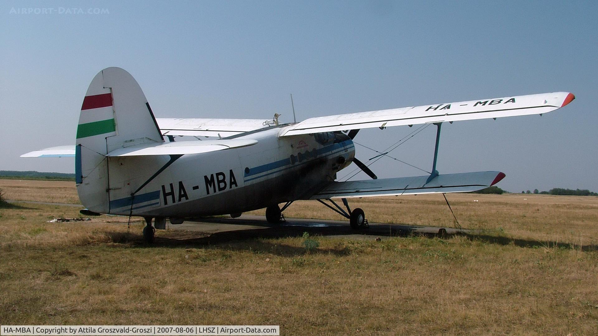 HA-MBA, 1975 PZL-Mielec An-2R C/N 1G161-06, Szentes Airport, Hungary
