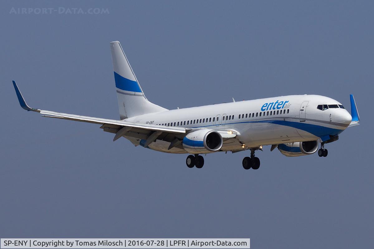 SP-ENY, 1999 Boeing 737-86N C/N 28592, 