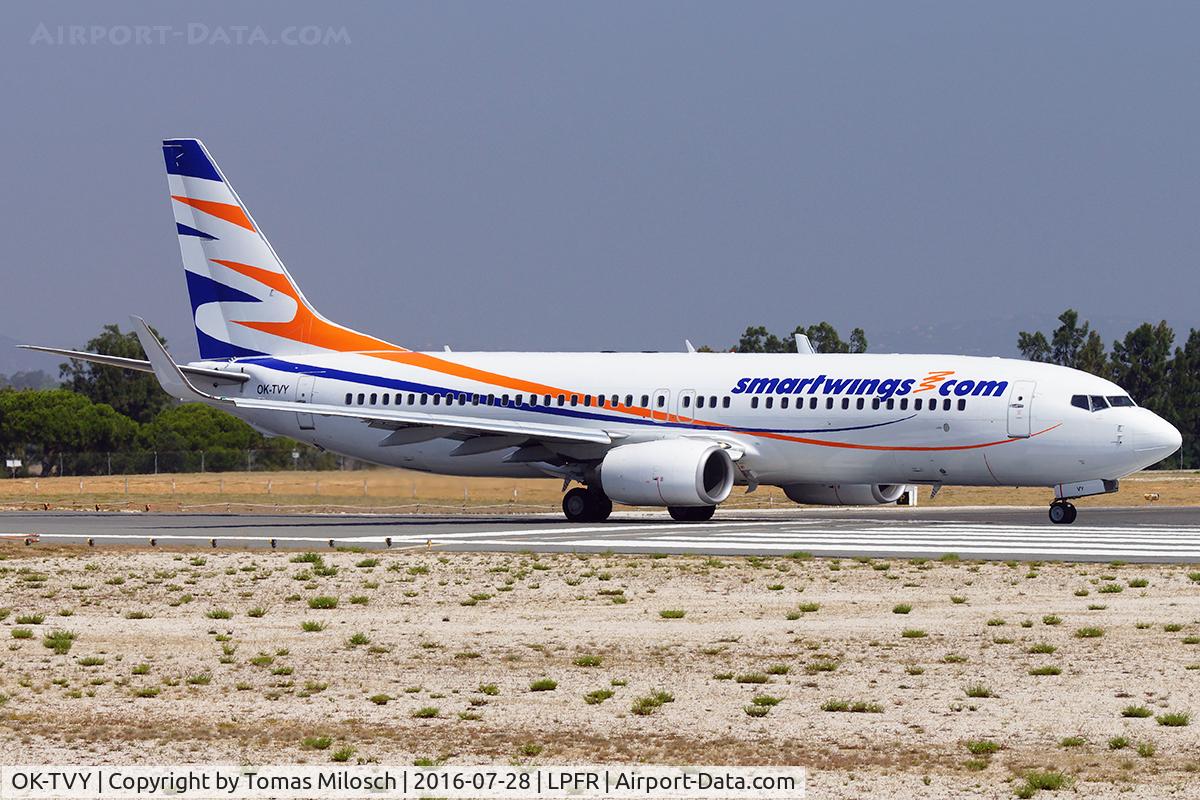 OK-TVY, 2007 Boeing 737-8Q8 C/N 30724, 