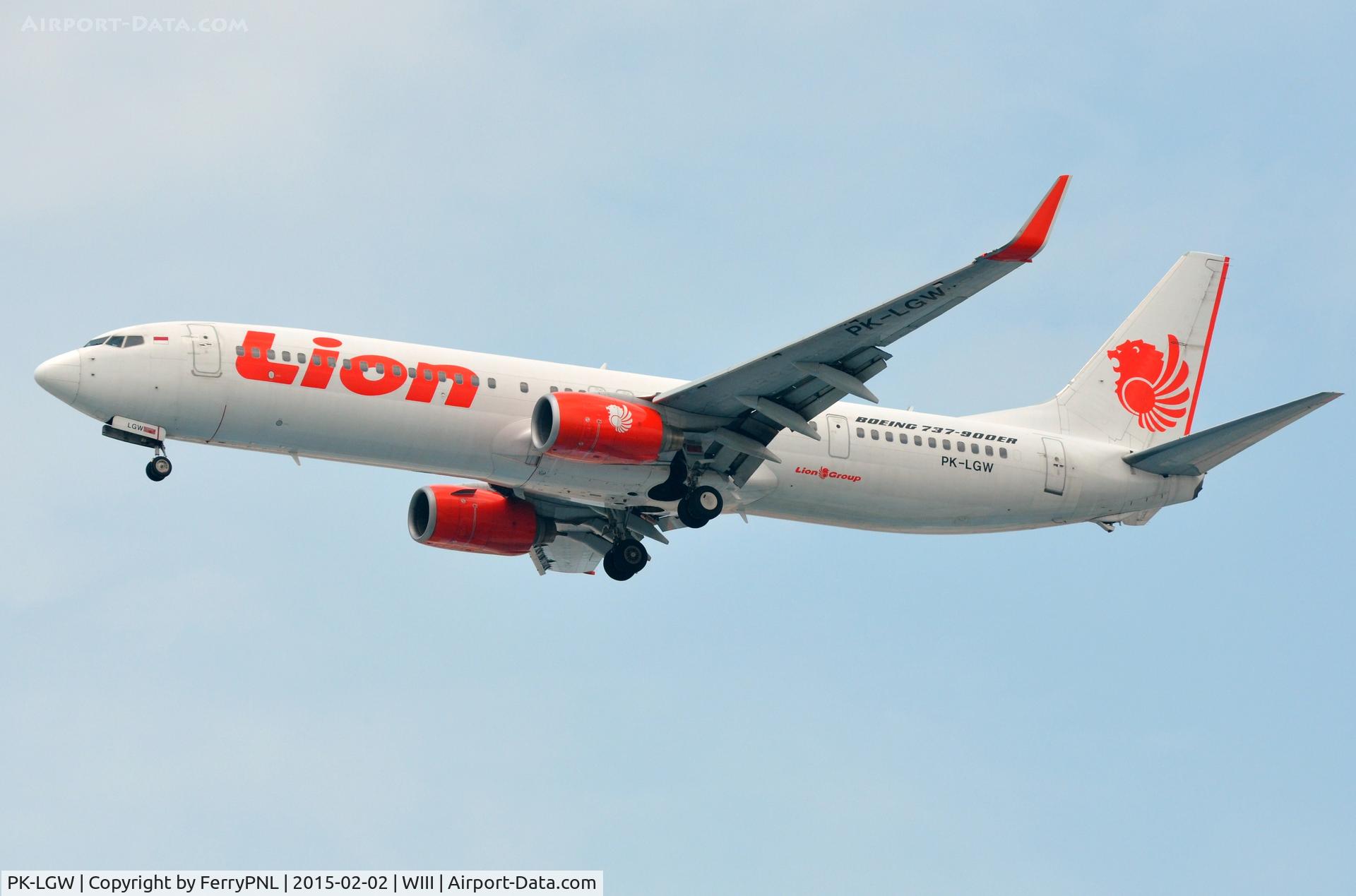 PK-LGW, 2010 Boeing 737-9GP/ER C/N 37269, Arrival of Lion Air B739