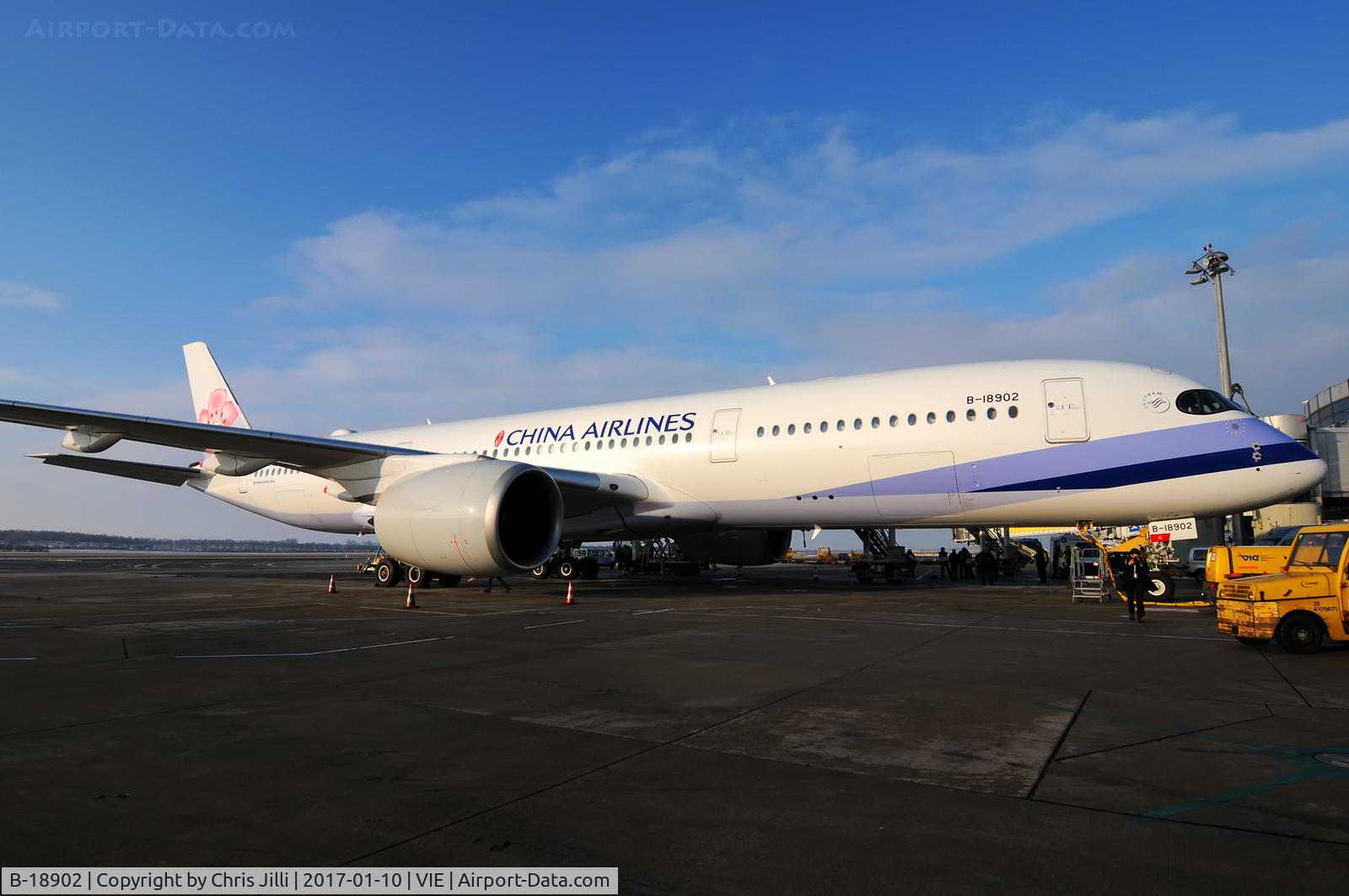 B-18902, 2016 Airbus A350-941 C/N 057, China Airlines