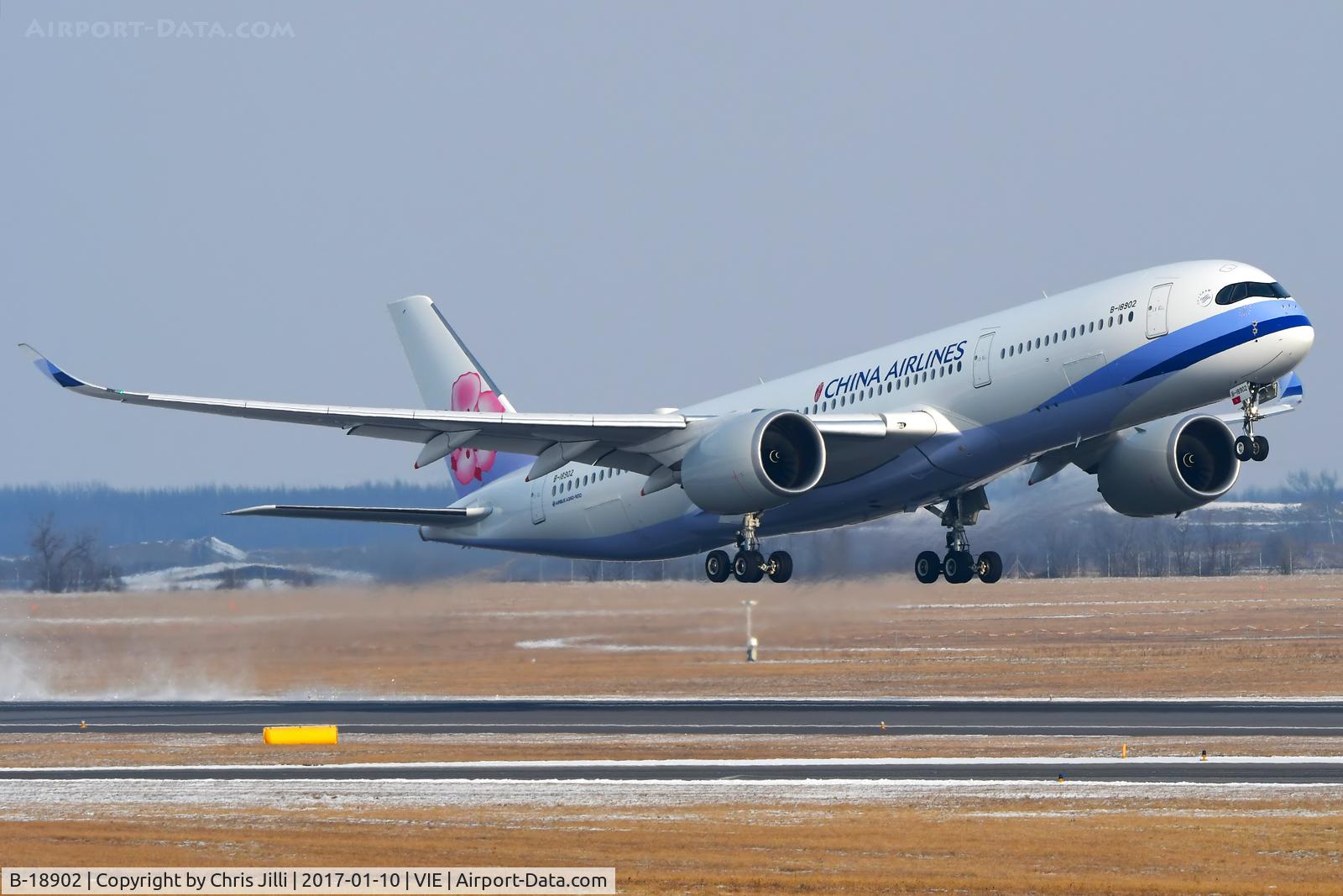 B-18902, 2016 Airbus A350-941 C/N 057, China Airlines