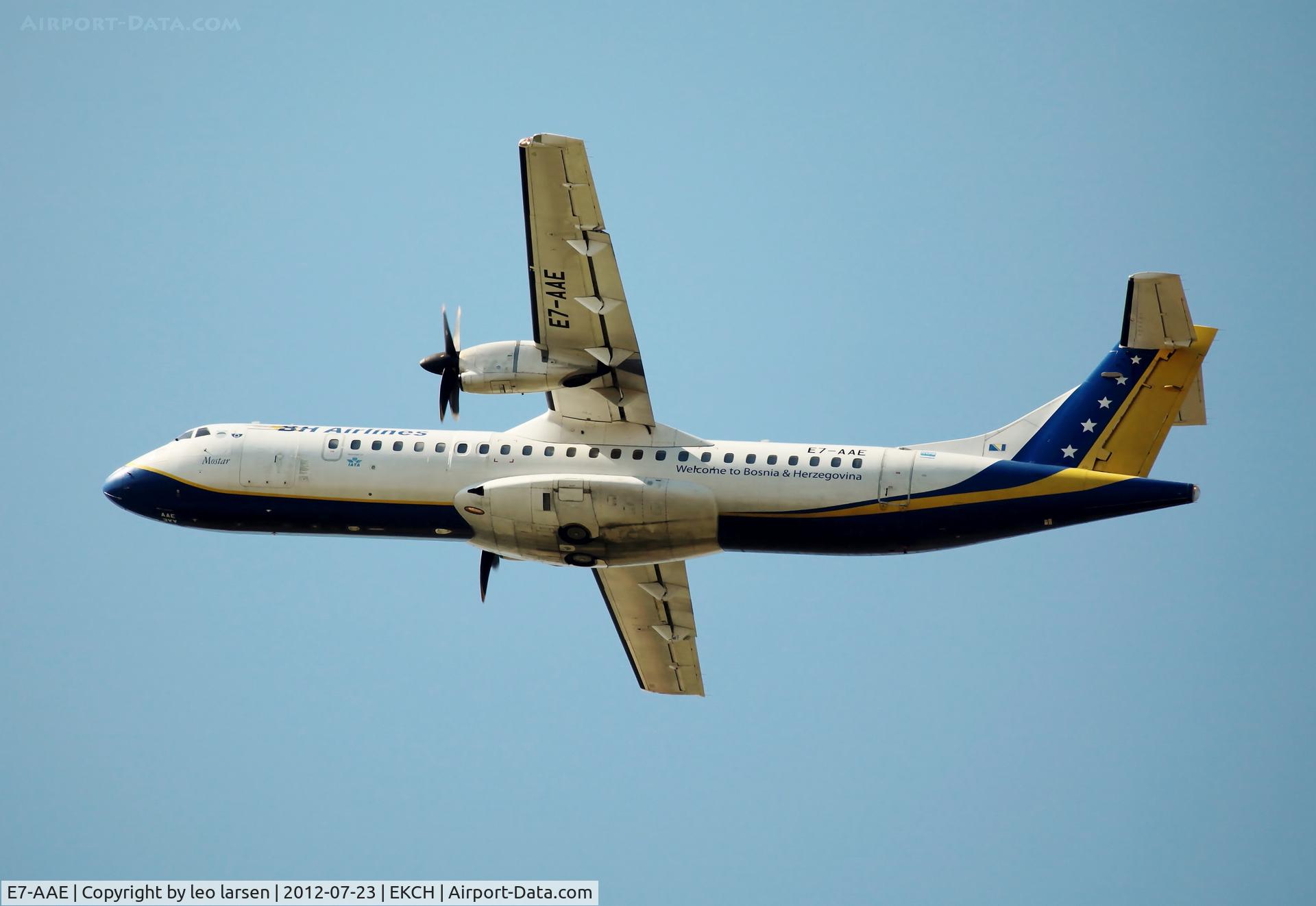 E7-AAE, 1995 ATR 72-212A C/N 465, Copenhagen 23.7.2012