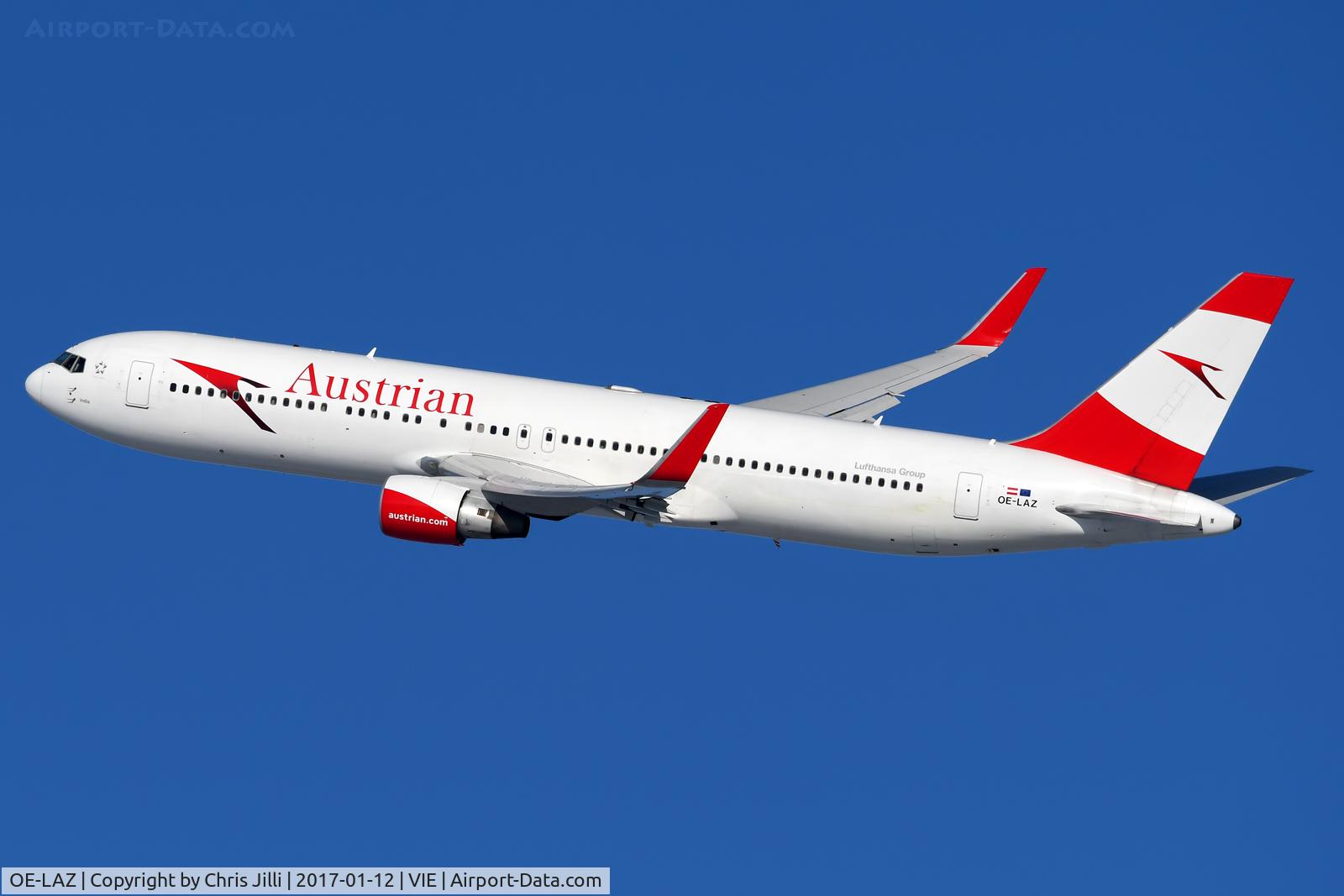 OE-LAZ, 1999 Boeing 767-3Z9 C/N 30331, Austrian Airlines