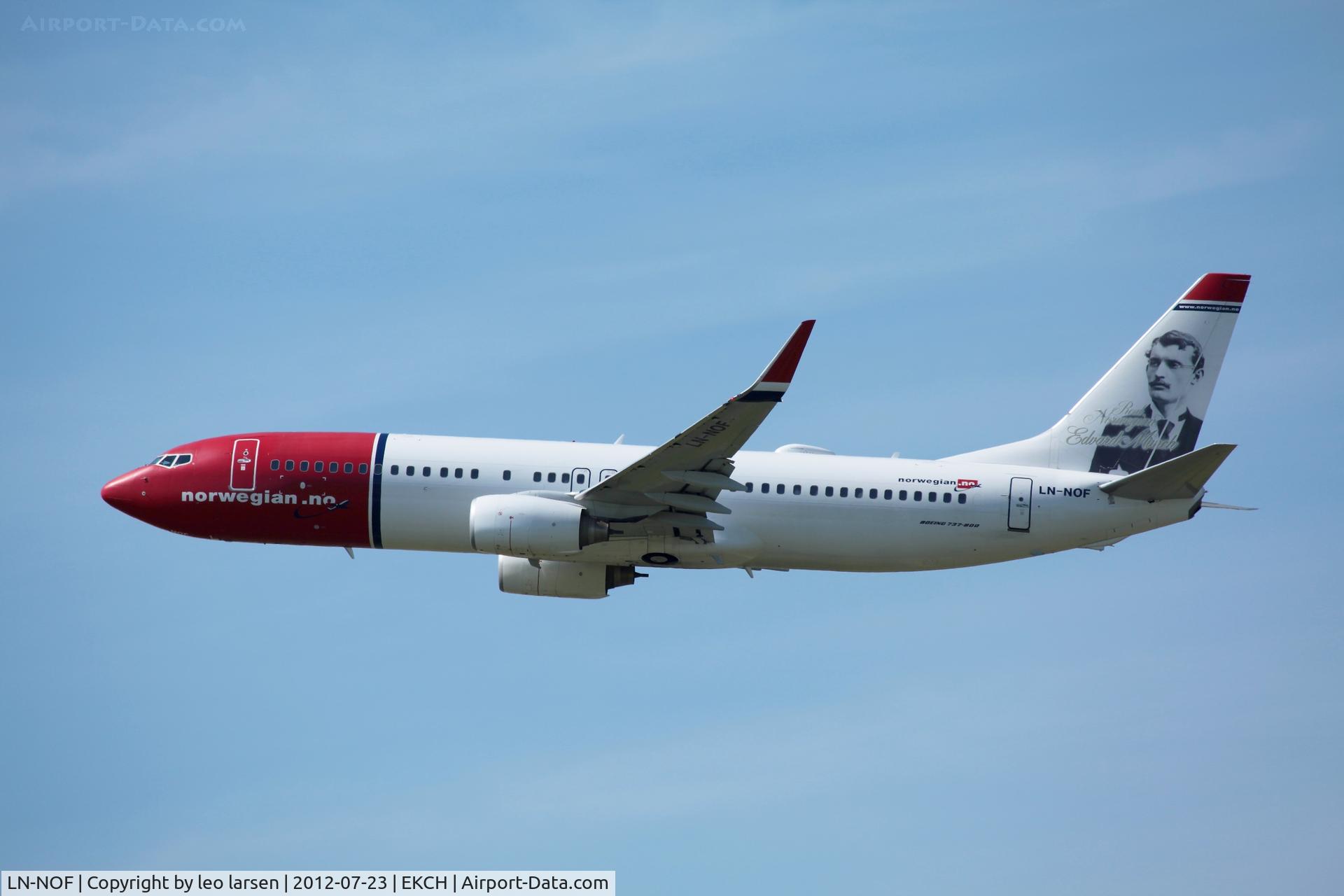 LN-NOF, 2008 Boeing 737-86N C/N 36809, Copenhagen 23.7.2012