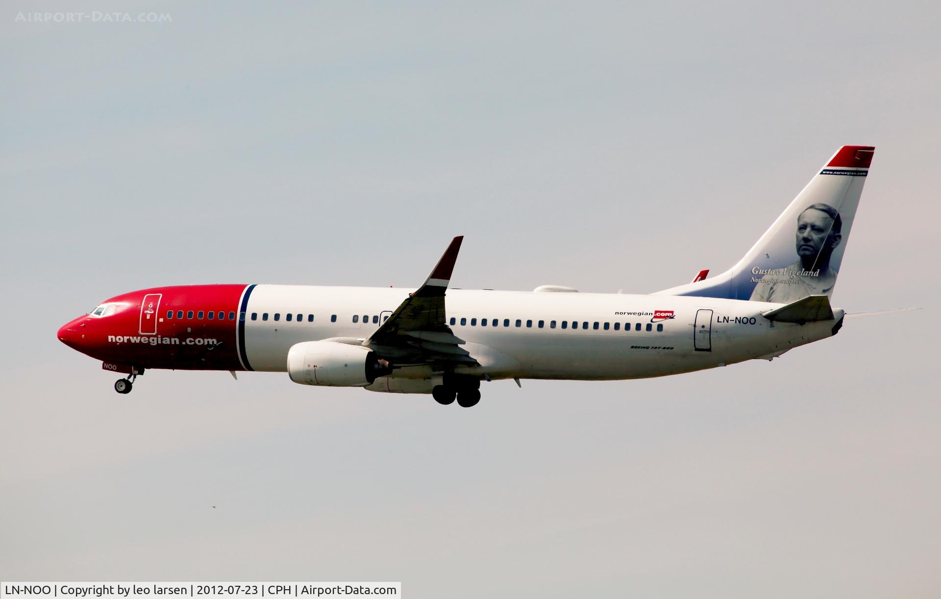 LN-NOO, 2003 Boeing 737-86Q C/N 30289, Copenhagen 23.7.2012 
